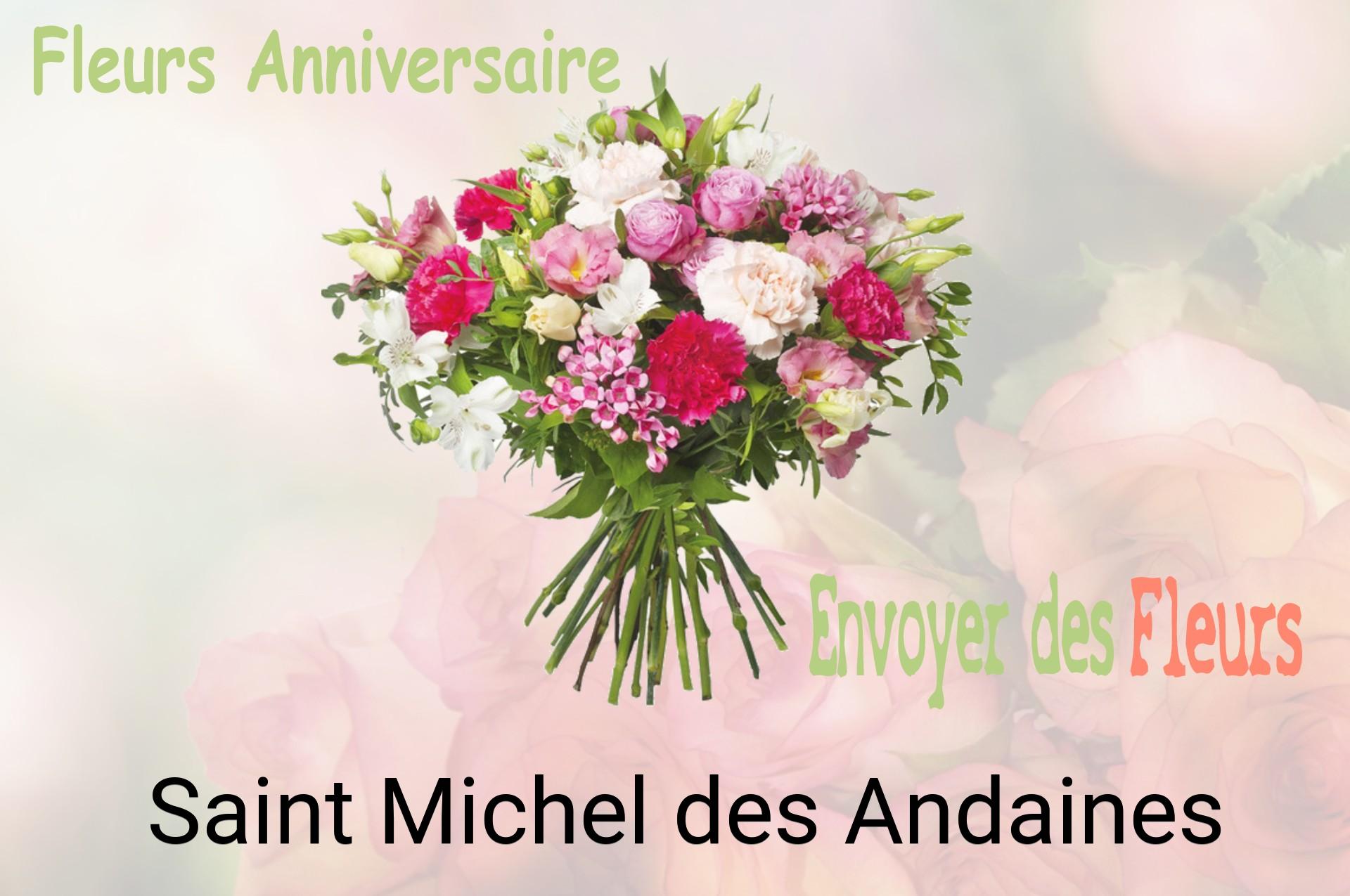 Bouquet de fleurs d’anniversaire livré à Saint-Michel-des-Andaines